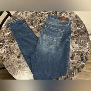American Eagle Outfitters Blue Straight Jeans